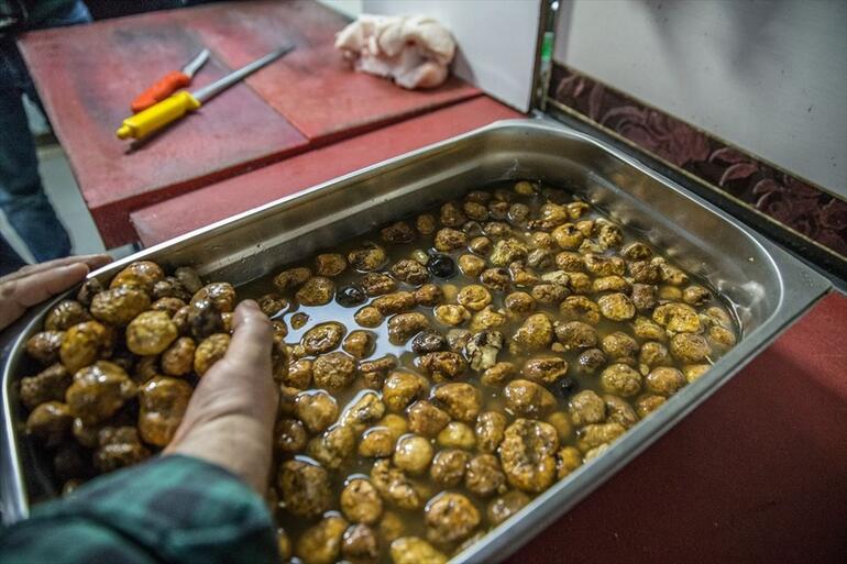 Şanlıurfanın sadece iki ay tüketilebilen özel lezzeti: Keme kebabı